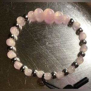 🌸🌸 NOGU Silk Hibiscus Dreamscape Opal Cascade Bracelet 🌸🌸